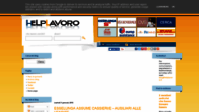 What Blog.helplavoro.it website looked like in 2019 (5 years ago)