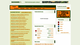 What Bazagmin.pl website looked like in 2019 (5 years ago)