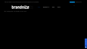 What Brandnite.com website looked like in 2019 (5 years ago)