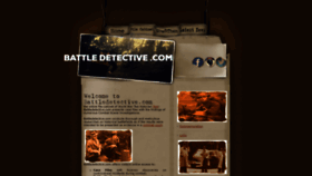 What Battledetective.com website looked like in 2019 (5 years ago)