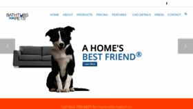 What Bathtubsforpets.com website looked like in 2019 (5 years ago)