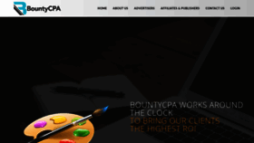 What Bountycpa.com website looked like in 2019 (5 years ago)
