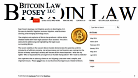 What Bitcoinlaw.net website looked like in 2019 (7 years ago)