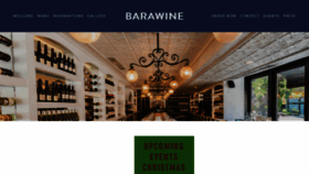 What Barawine.com website looked like in 2019 (5 years ago)