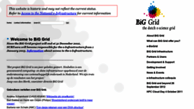 What Biggrid.nl website looked like in 2019 (5 years ago)