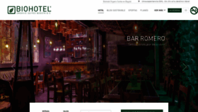 What Biohotelcolombia.com website looked like in 2019 (5 years ago)