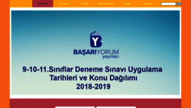 What Basariyorumyayinlari.com website looked like in 2019 (5 years ago)