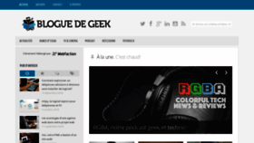 What Bloguedegeek.net website looked like in 2019 (5 years ago)