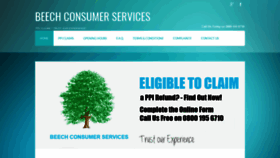What Beechconsumerservices.co.uk website looked like in 2019 (5 years ago)