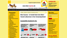 What Biber-express.de website looked like in 2019 (5 years ago)