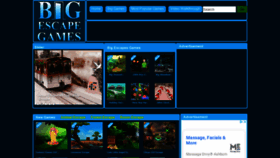 What Bigescapegames.com website looked like in 2019 (5 years ago)