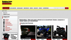 What Buletinulauto.ro website looked like in 2019 (5 years ago)