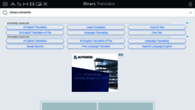 What Binarytranslator.com website looked like in 2019 (5 years ago)