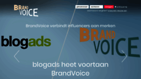 What Blogads.nl website looked like in 2019 (5 years ago)