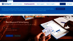 What Barclaycardsmartpay.com website looked like in 2019 (5 years ago)