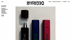 What Byredo.com website looked like in 2019 (5 years ago)