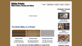 What Bibliaprints.com website looked like in 2019 (5 years ago)