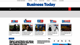 What Businesstoday.in website looked like in 2019 (5 years ago)