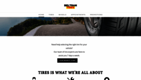 What Beltrantires.com website looked like in 2019 (5 years ago)
