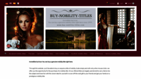 What Buy-nobility-titles.com website looked like in 2019 (5 years ago)
