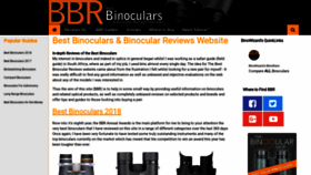 What Bestbinocularsreviews.com website looked like in 2019 (5 years ago)