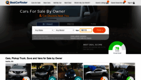 What Bestcarfinder.com website looked like in 2019 (5 years ago)