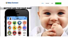 What Baby-connect.com website looked like in 2019 (5 years ago)