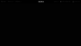 What Bora.com website looked like in 2019 (5 years ago)