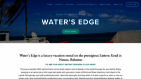 What Bahamasrentalwatersedge.com website looked like in 2019 (5 years ago)