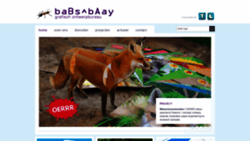 What Babsbaay.nl website looked like in 2019 (5 years ago)