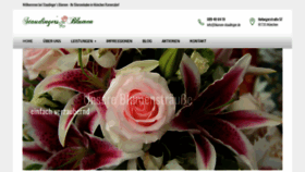 What Blumen-staudinger.de website looked like in 2019 (5 years ago)