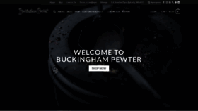 What Buckinghampewter.com.au website looked like in 2019 (5 years ago)
