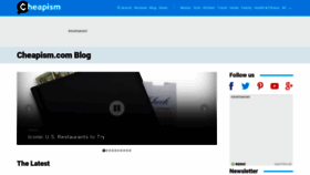 What Blog.cheapism.com website looked like in 2019 (5 years ago)