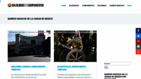 What Barriosmagicos.com.mx website looked like in 2019 (5 years ago)