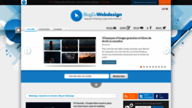 What Blogduwebdesign.com website looked like in 2019 (5 years ago)