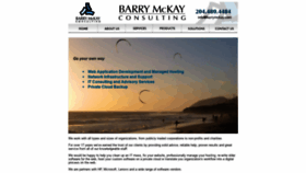What Barrymckay.com website looked like in 2019 (5 years ago)