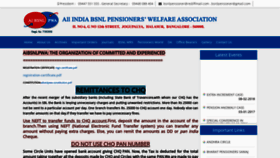 What Bsnlpensioner.in website looked like in 2019 (5 years ago)