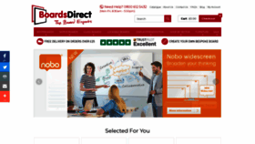 What Boardsdirect.co.uk website looked like in 2019 (5 years ago)