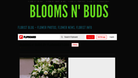 What Bloomsnbuds.com website looked like in 2019 (5 years ago)