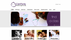 What Babycalm.co.uk website looked like in 2019 (5 years ago)