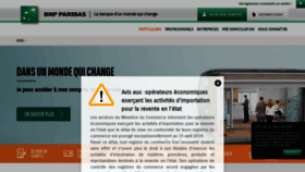 What Bnpparibas.dz website looked like in 2019 (5 years ago)