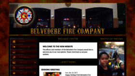 What Belvederefire.com website looked like in 2019 (5 years ago)