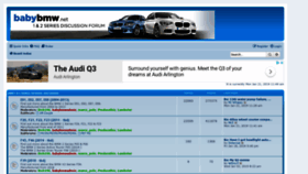 What Babybmw.net website looked like in 2019 (5 years ago)