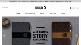 What Baseballism.com website looked like in 2019 (5 years ago)