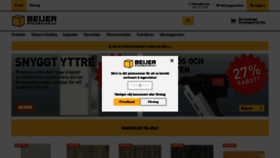 What Beijerbygg.se website looked like in 2019 (5 years ago)
