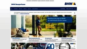 What Bhw.de website looked like in 2019 (5 years ago)