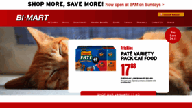 What Bimart.com website looked like in 2019 (5 years ago)
