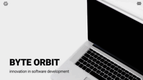 What Byteorbit.com website looked like in 2019 (5 years ago)