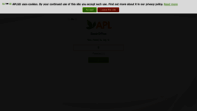 What Backoffice.aplgo.com website looked like in 2019 (5 years ago)