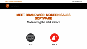 What Brandwise.com website looked like in 2019 (5 years ago)
